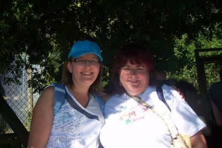 sandrine ma tatie et moi vero en aubrac