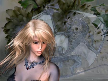 FEMME ET DRAGON
